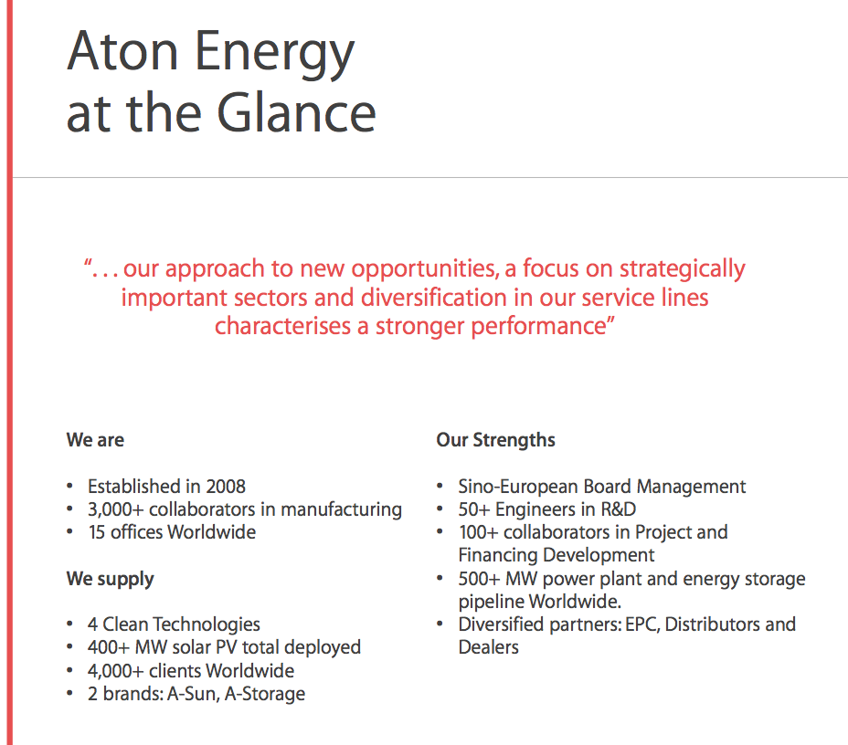 Check our strategy and vision of the New Energy Market